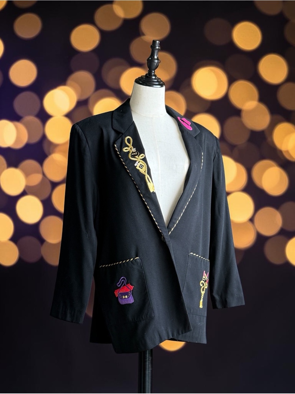 Vintage Graver Studio Novelty Blazer
